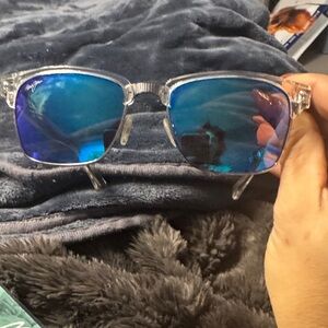 Maui Jim Blue and Clear Glasses